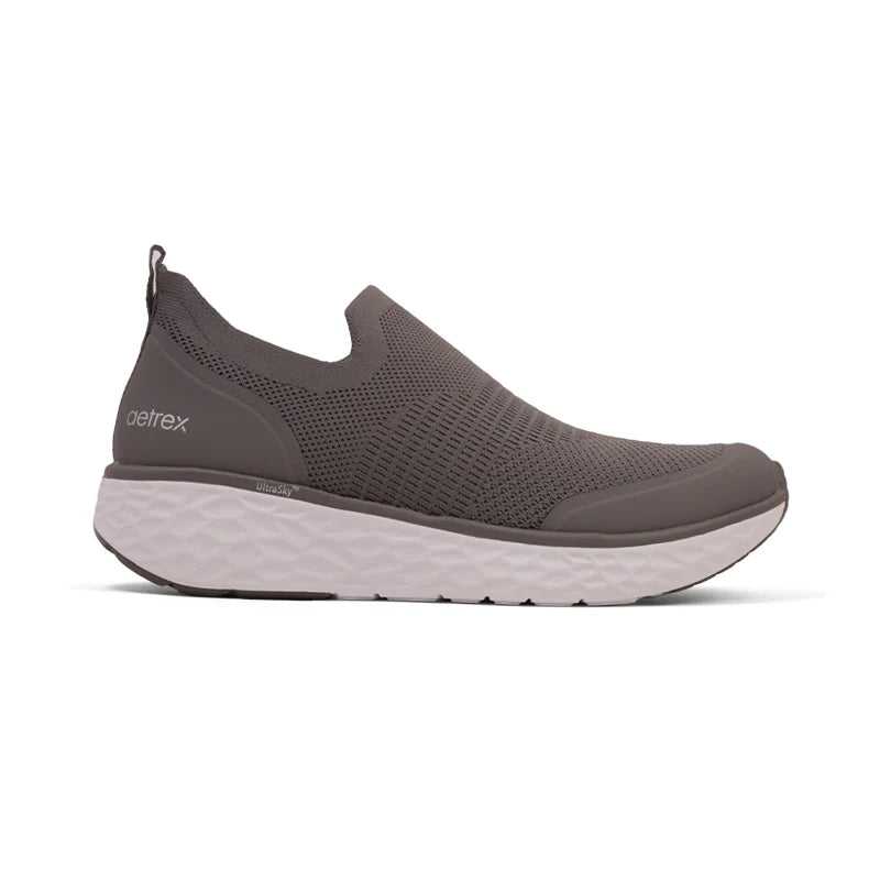 Aetrex Dash Arch Support Sneakers Men - Grey - Sole Therapy