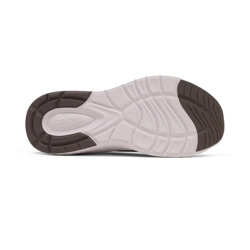Aetrex Dash Arch Support Sneakers Men - Grey - Sole Therapy