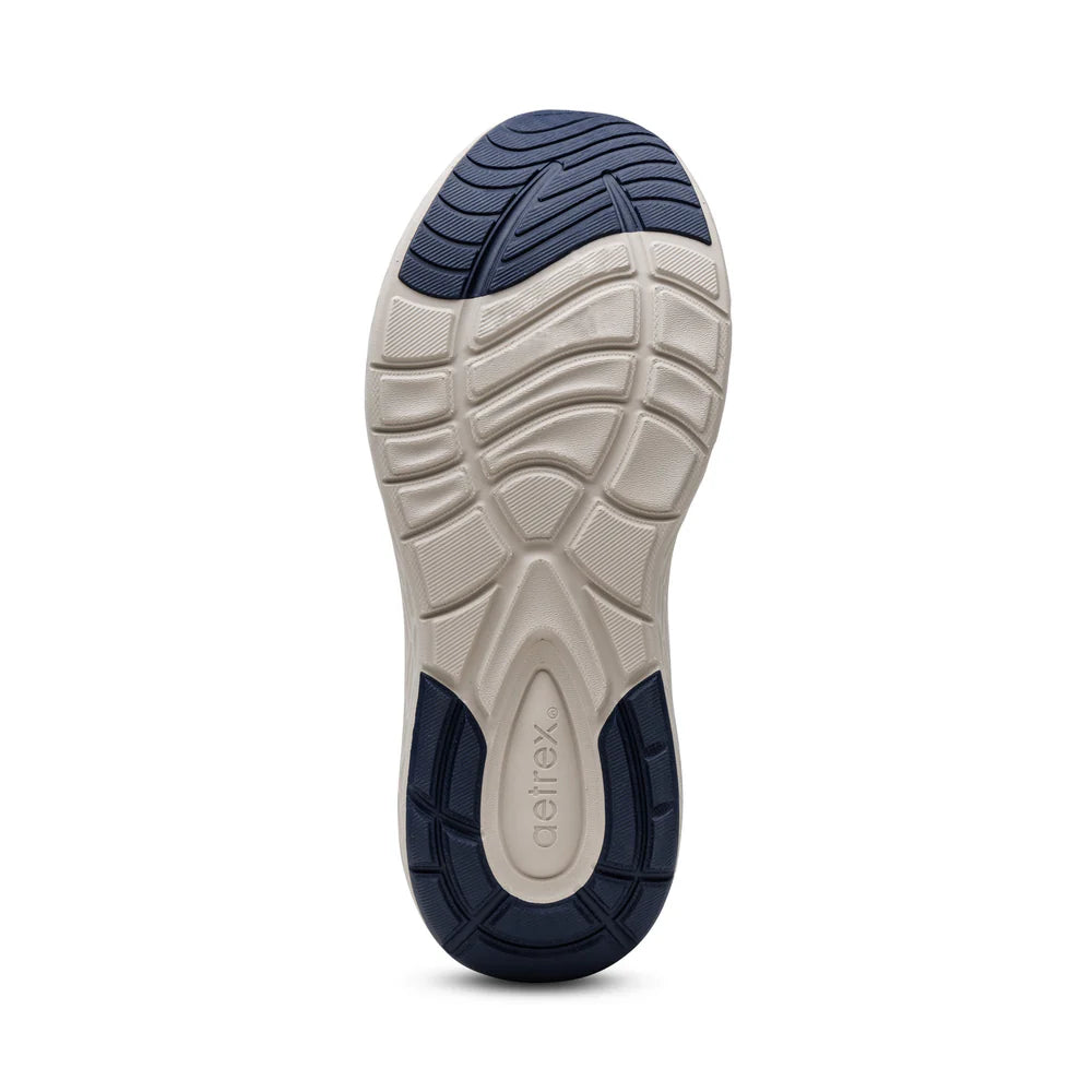 Aetrex Dash Arch Support Sneakers Men - Navy - Sole Therapy