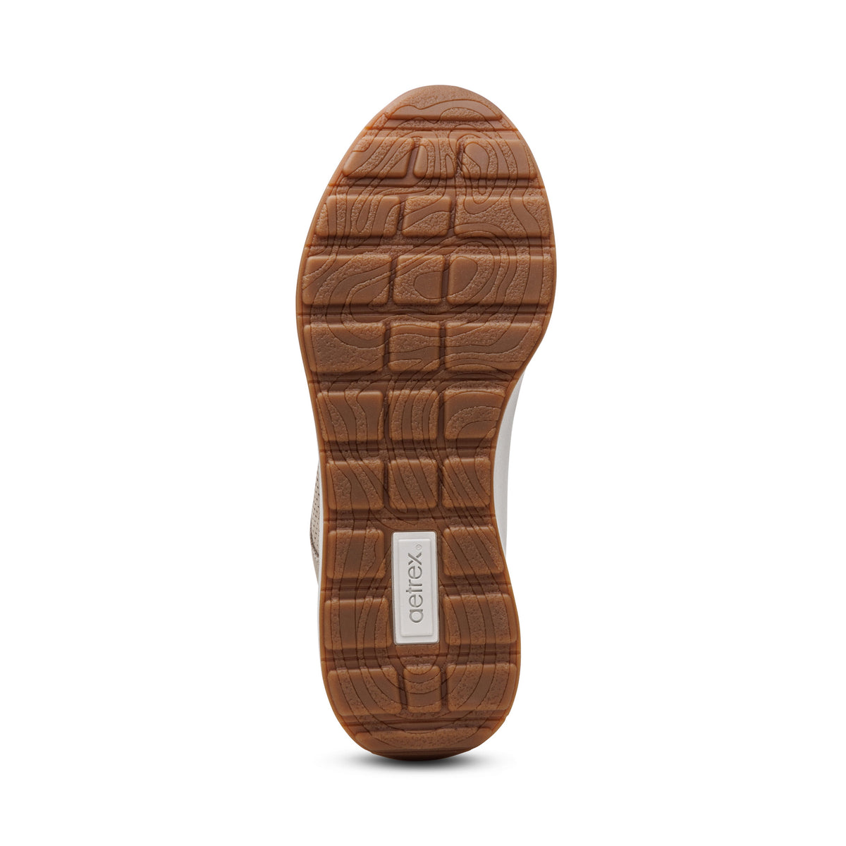 Aetrex Drew Arch Support Sneakers - Taupe - Sole Therapy