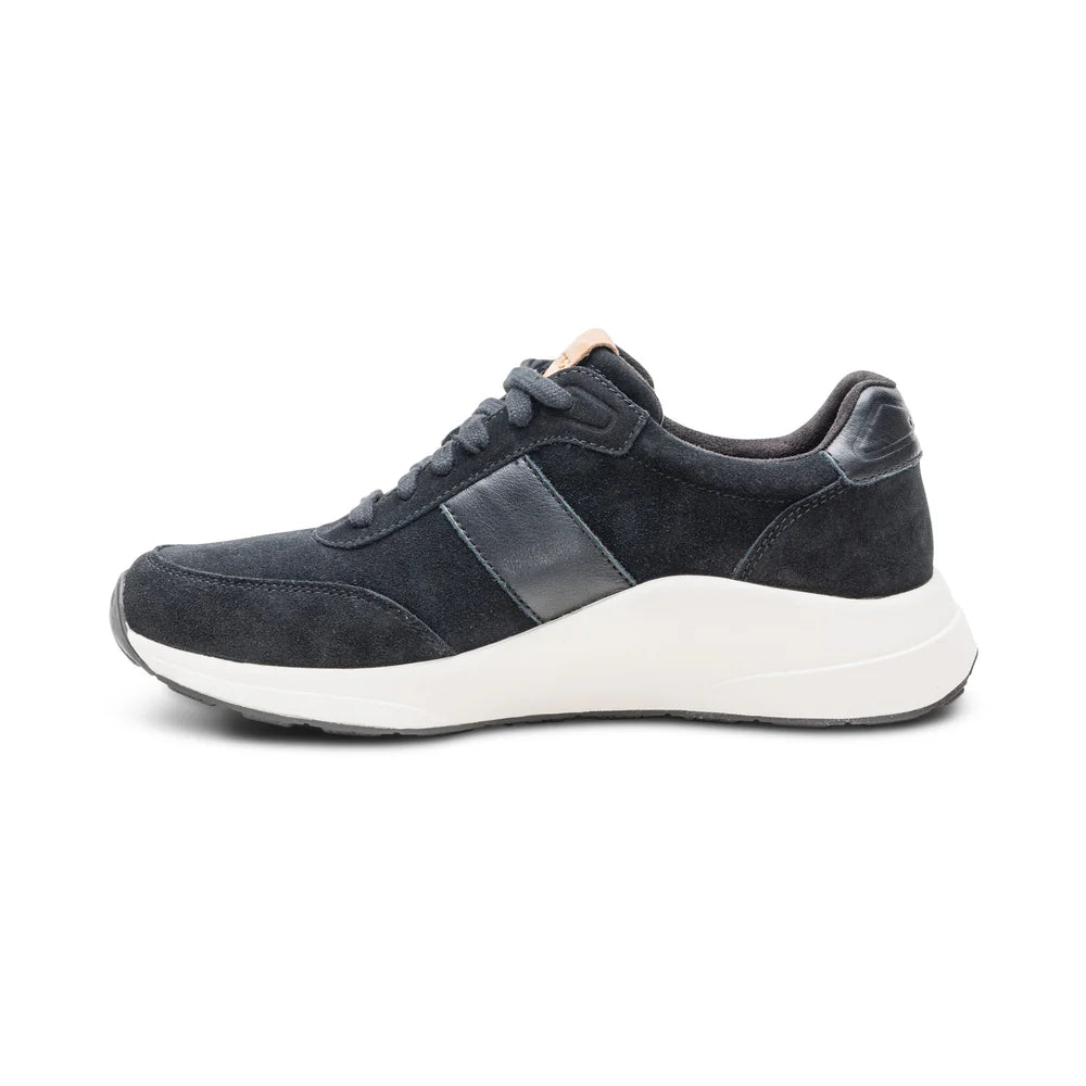 Aetrex Graham Arch Support Sneakers - Black - Sole Therapy