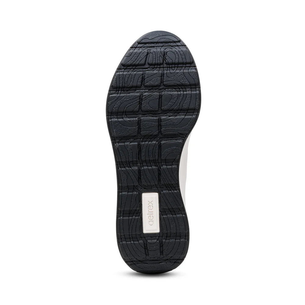 Aetrex Graham Arch Support Sneakers - Black - Sole Therapy