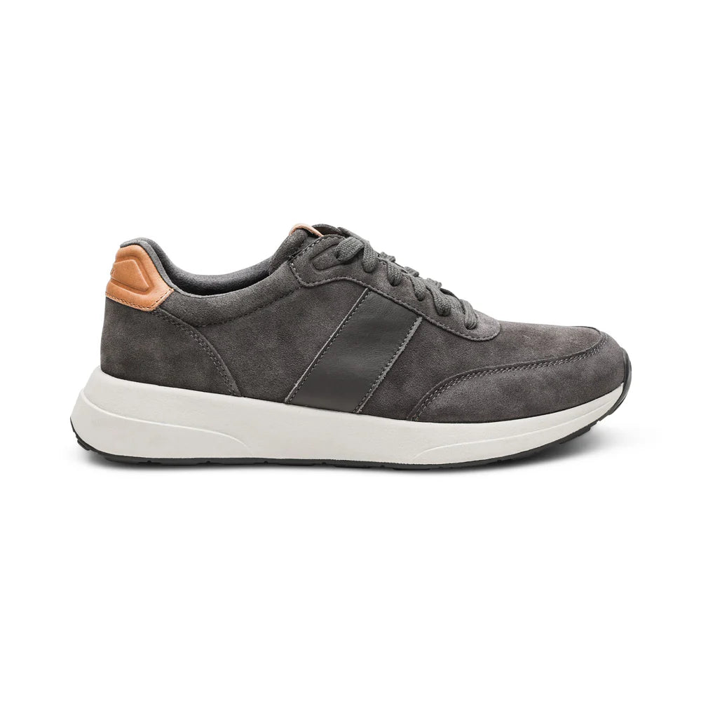 Aetrex Graham Arch Support Sneakers - Charcoal - Sole Therapy