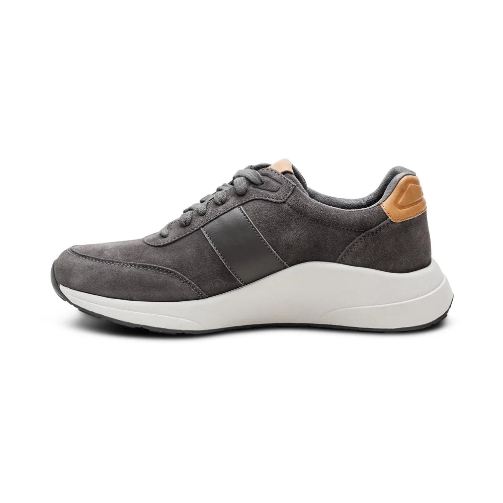 Aetrex Graham Arch Support Sneakers - Charcoal - Sole Therapy