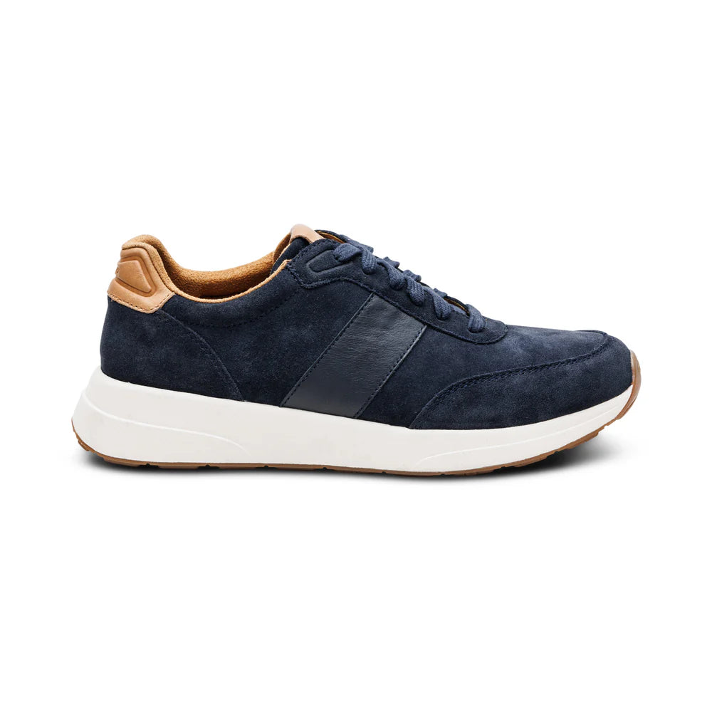 Aetrex Graham Arch Support Sneakers - Navy - Sole Therapy