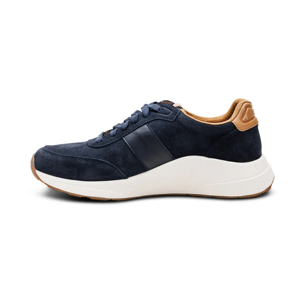 Aetrex Graham Arch Support Sneakers - Navy - Sole Therapy