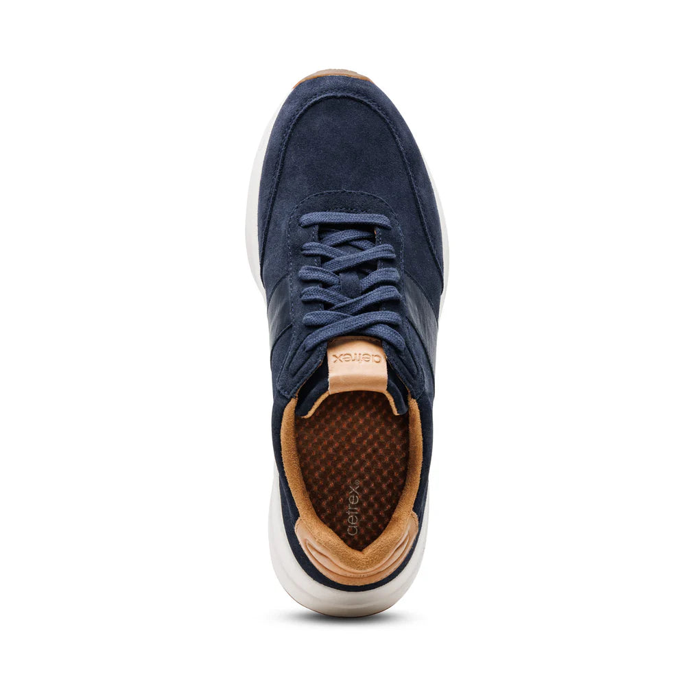 Aetrex Graham Arch Support Sneakers - Navy - Sole Therapy