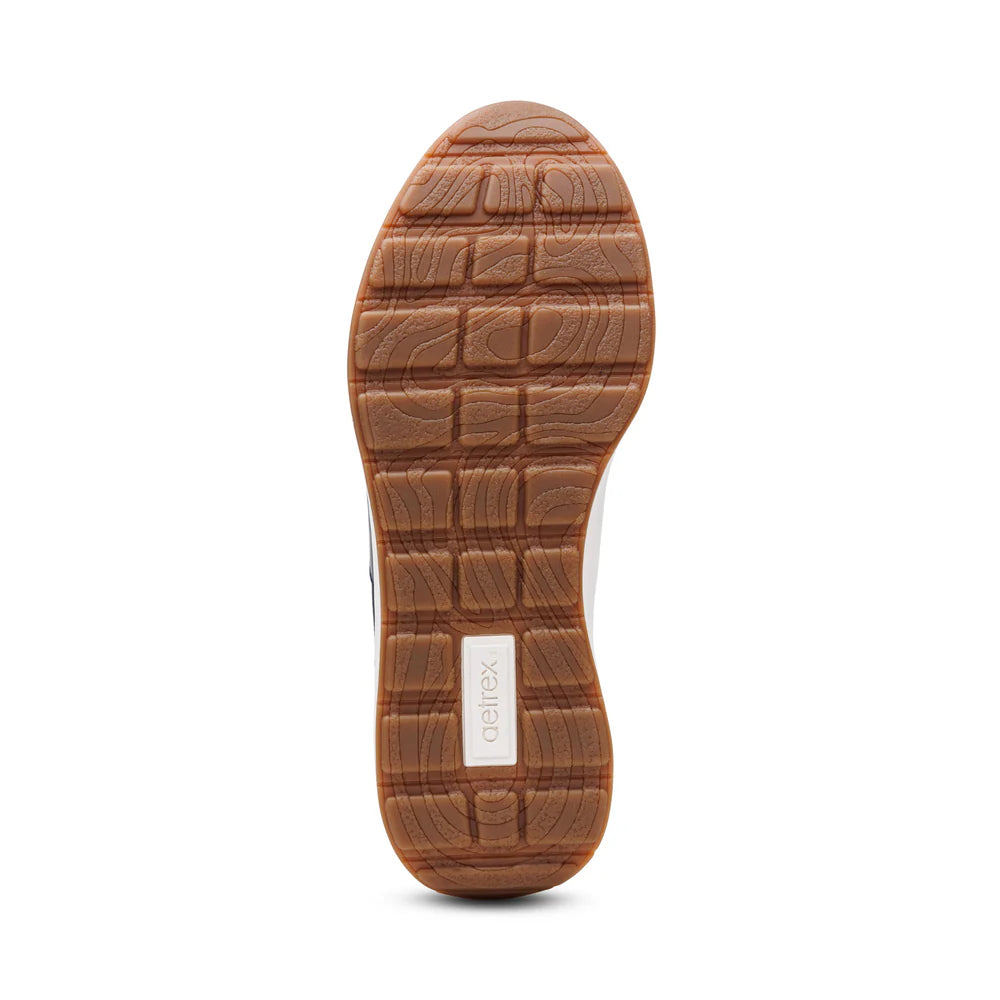 Aetrex Graham Arch Support Sneakers - Navy - Sole Therapy