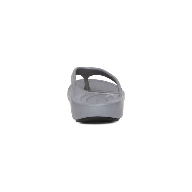Aetrex Maui Flips Women - Grey - Sole Therapy