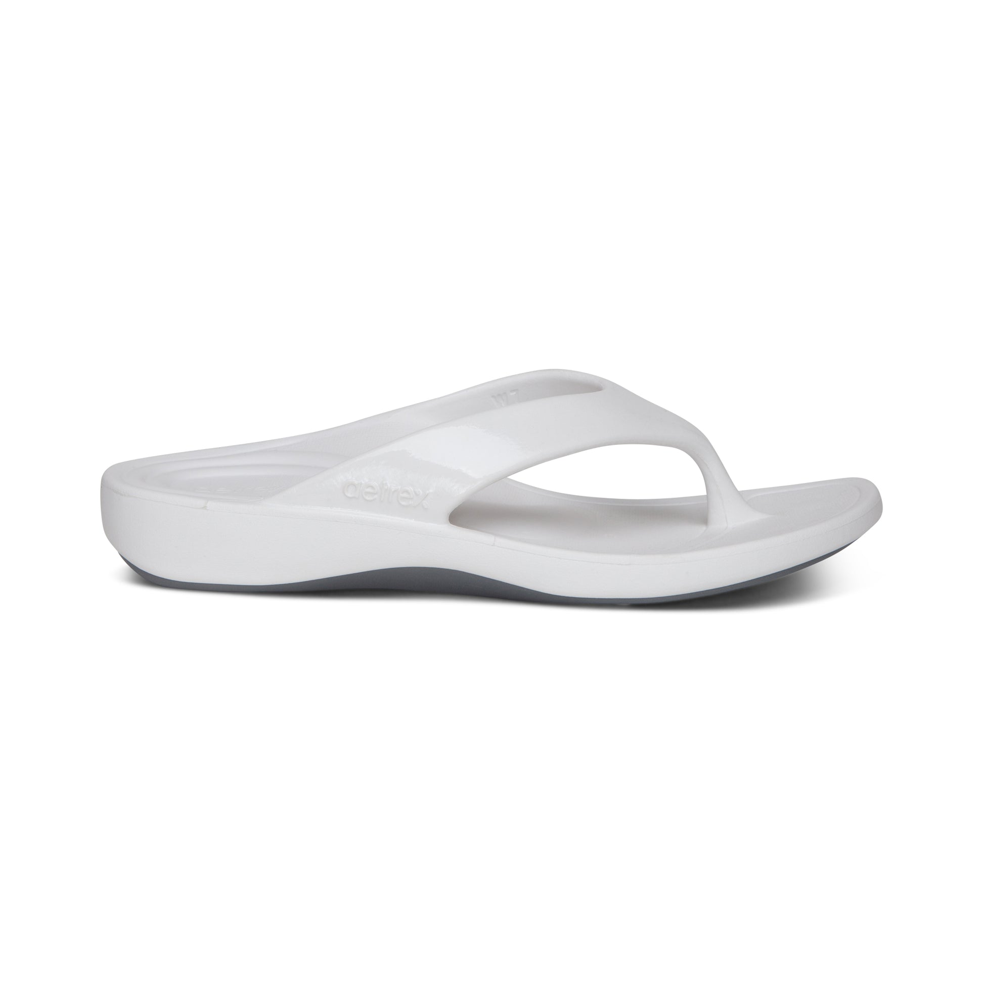 Aetrex Maui Flips Women - White - Sole Therapy