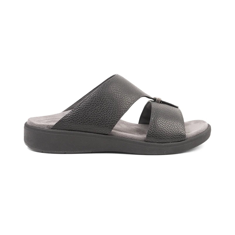 Aetrex Men's Orthopedic Hybrid Sandals - Black - Sole Therapy
