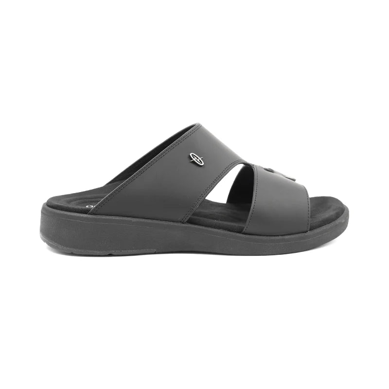 Aetrex Men's Traditional Sandals with Soft Suede-Touch Footbed - Black - Sole Therapy
