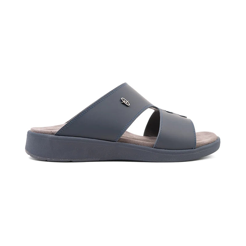 Aetrex Men's Traditional Sandals with Soft Suede-Touch Footbed - Navy - Sole Therapy