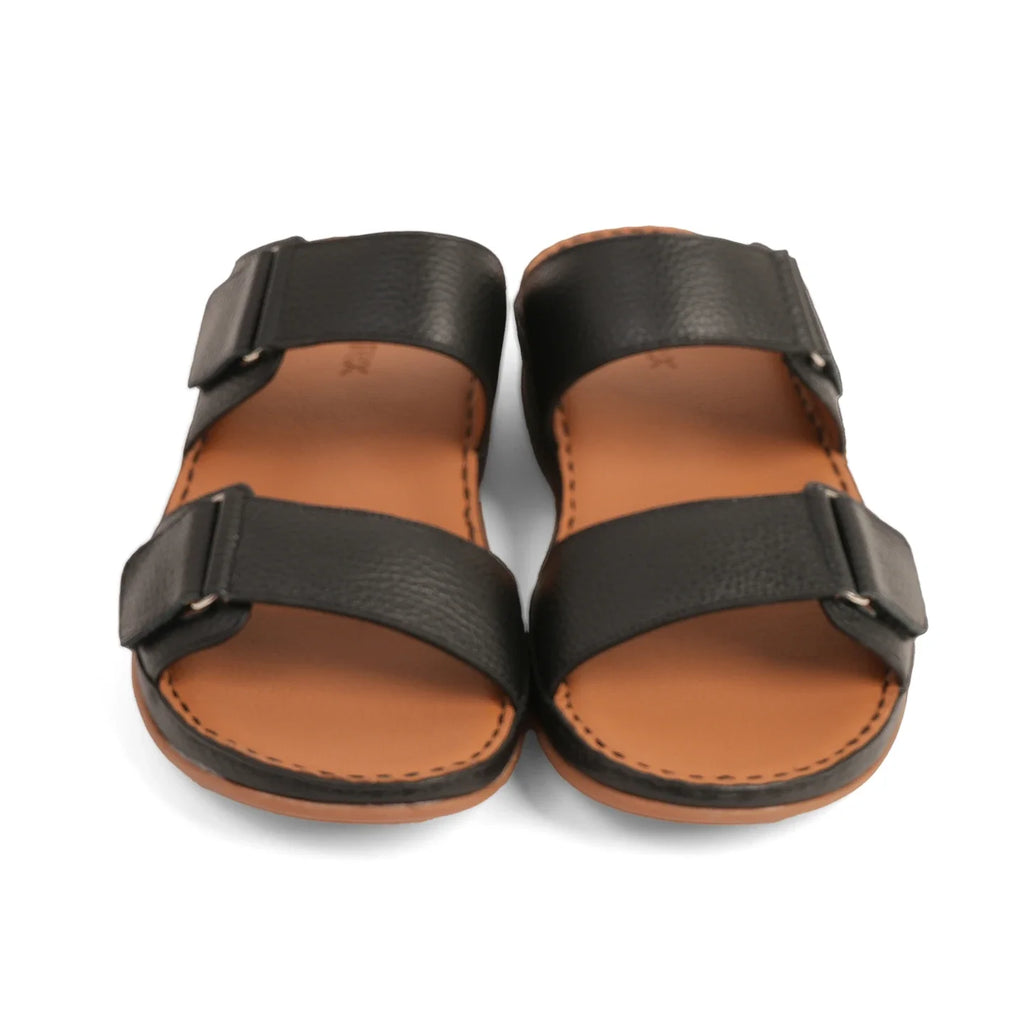 Aetrex Premium Comfort Arabic Sandals Black - Sole Therapy
