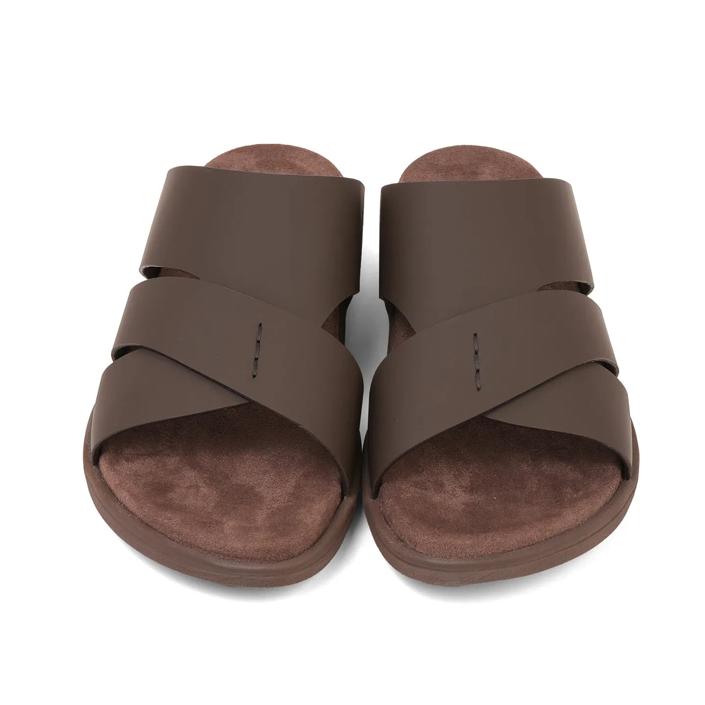 Aetrex Premium Comfort Foot Bed Arabic Sandals Brown - Sole Therapy