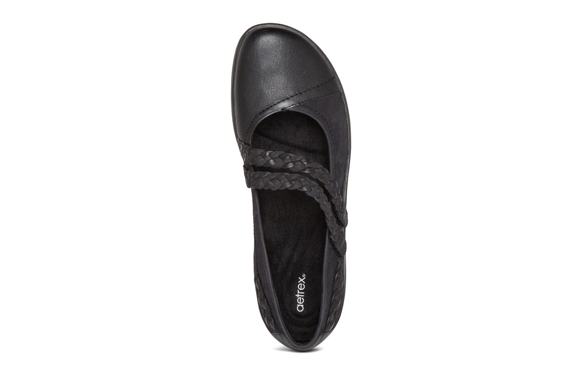 Annie Mary Jane Shoes - Black - Sole Therapy