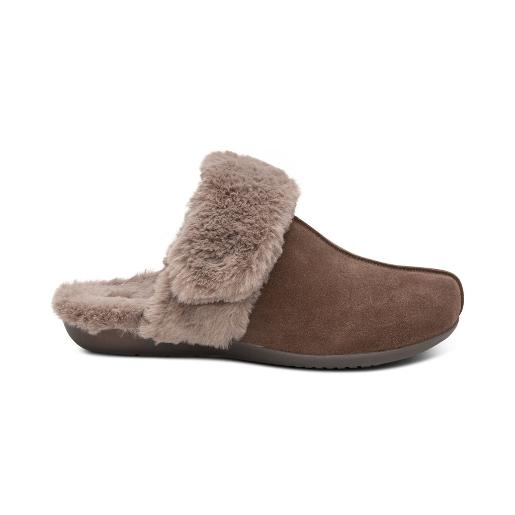 Arianna Arch Support Slippers - Walnut - Sole Therapy