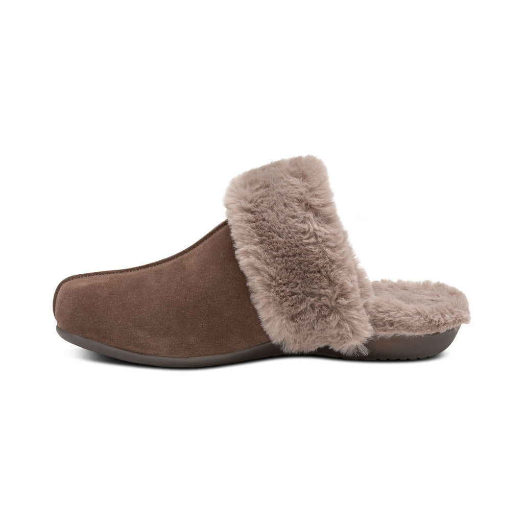 Arianna Arch Support Slippers - Walnut - Sole Therapy