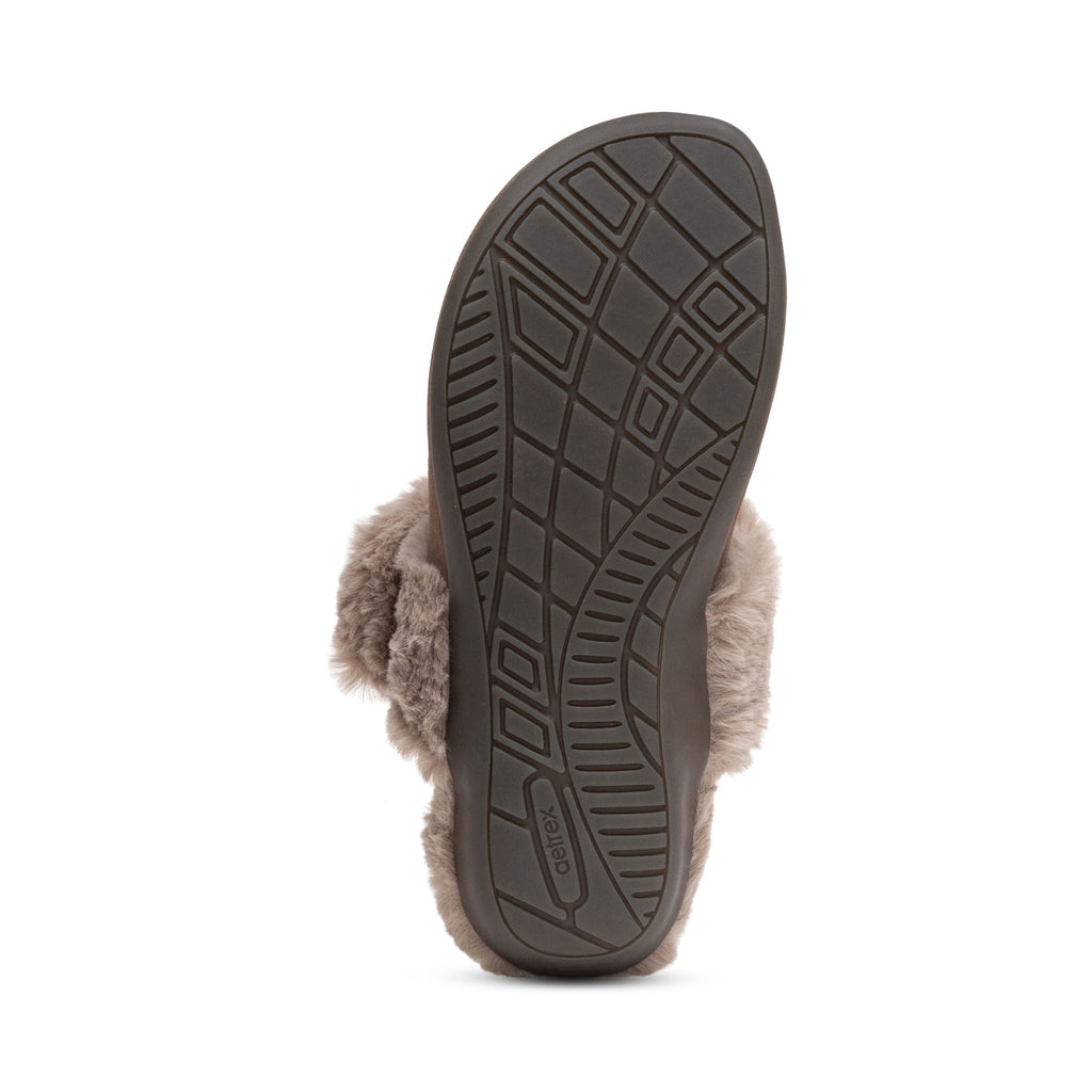 Arianna Arch Support Slippers - Walnut - Sole Therapy