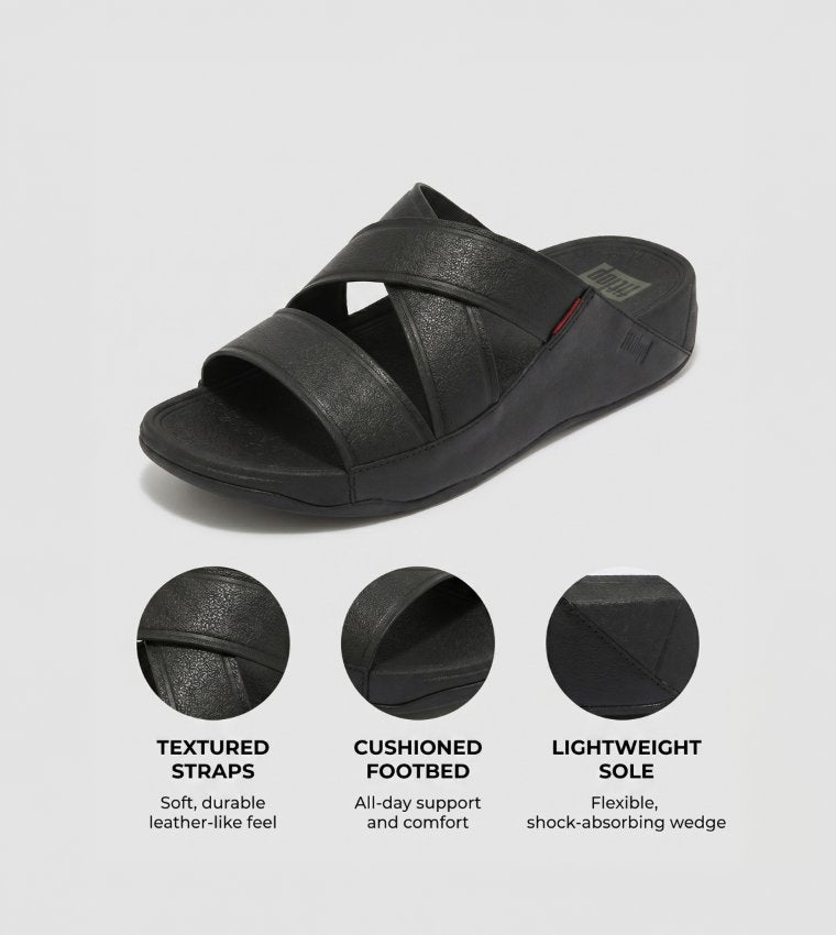 FLITFLOP MENS CHI SANDALS BLACK