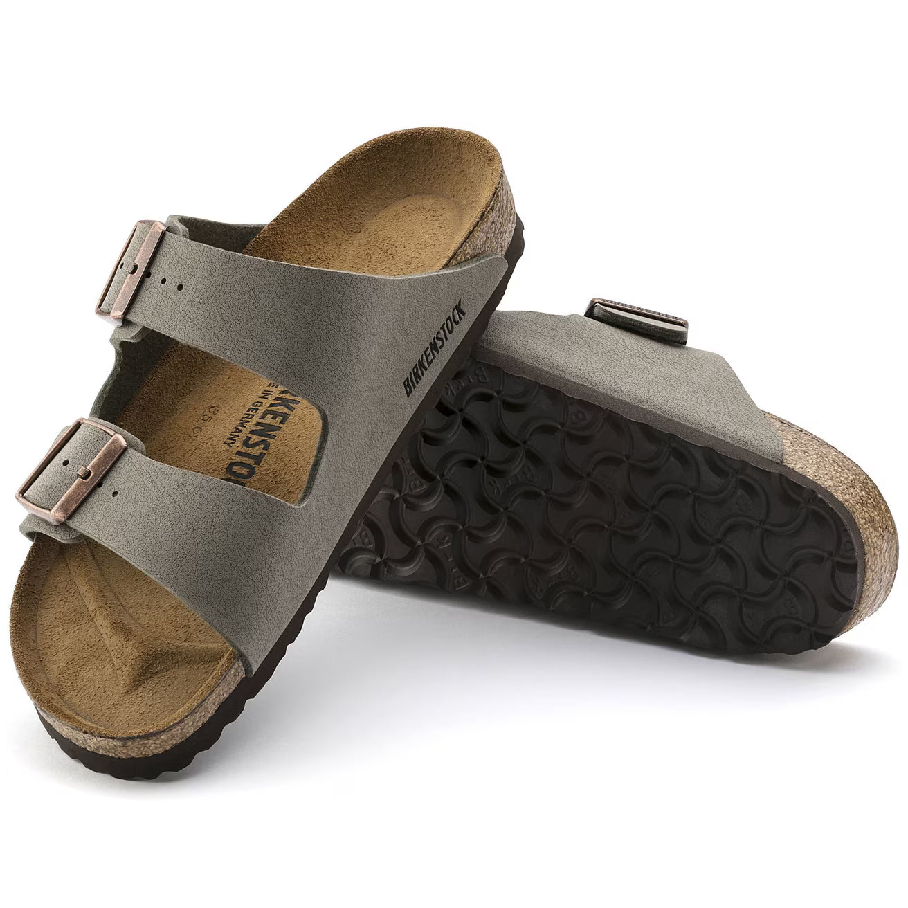 BIRKENSTOCK ARIZONA BFBC WOMENS STONE - Sole Therapy
