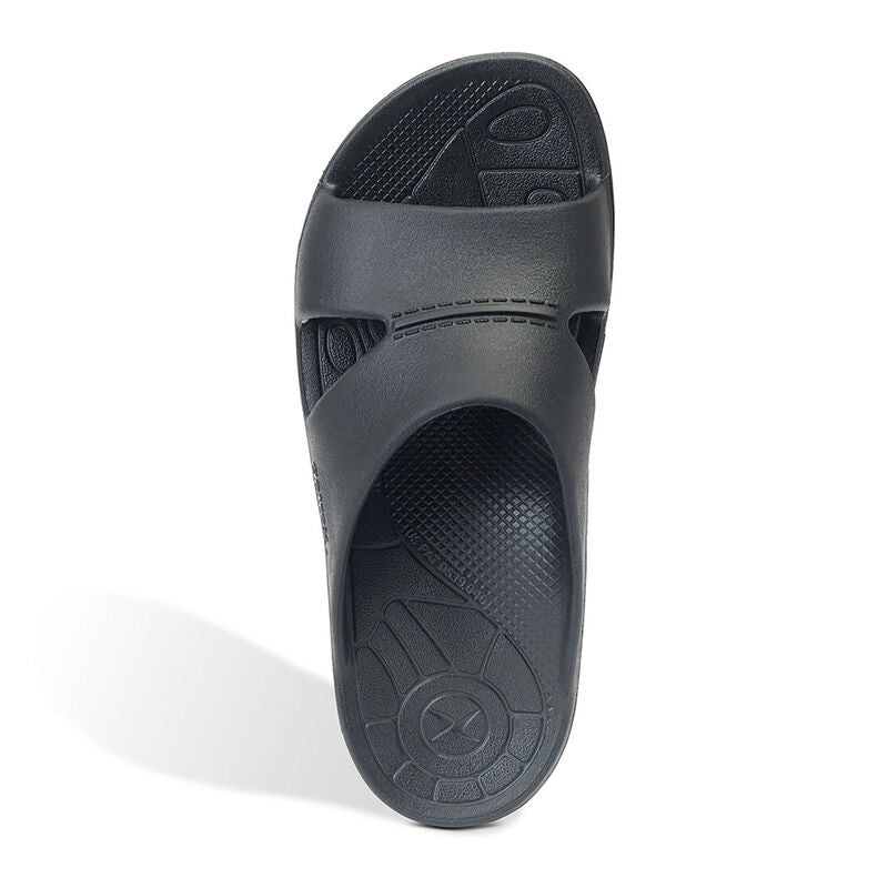 Bali Orthotic Slides Men Black - Aetrex Middle East