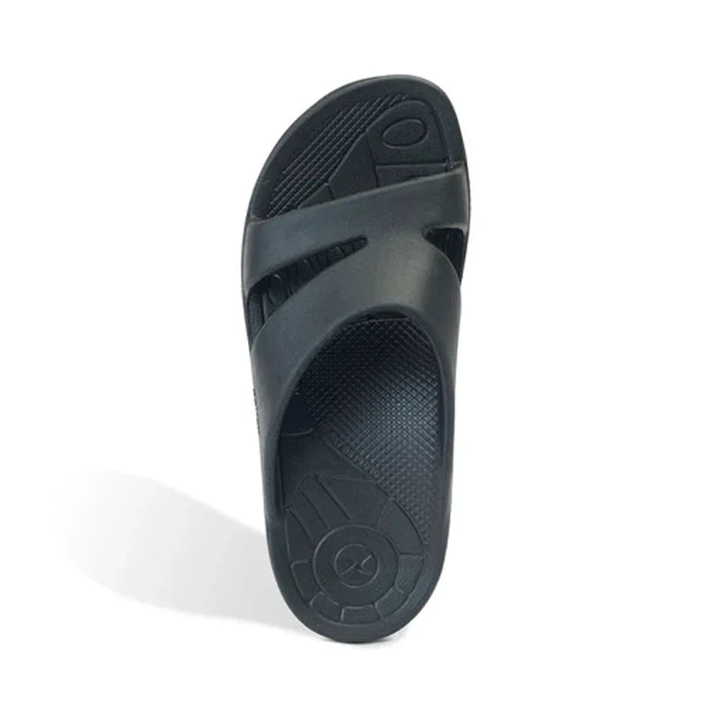 Bali Orthotic Slides Women Black - Sole Therapy