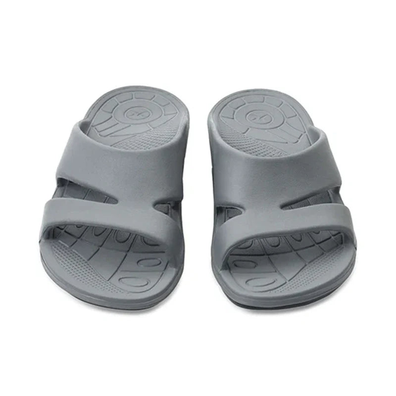 Bali Orthotic Slides Women Grey - Sole Therapy