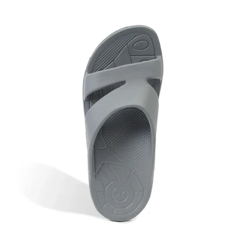 Bali Orthotic Slides Women Grey - Sole Therapy