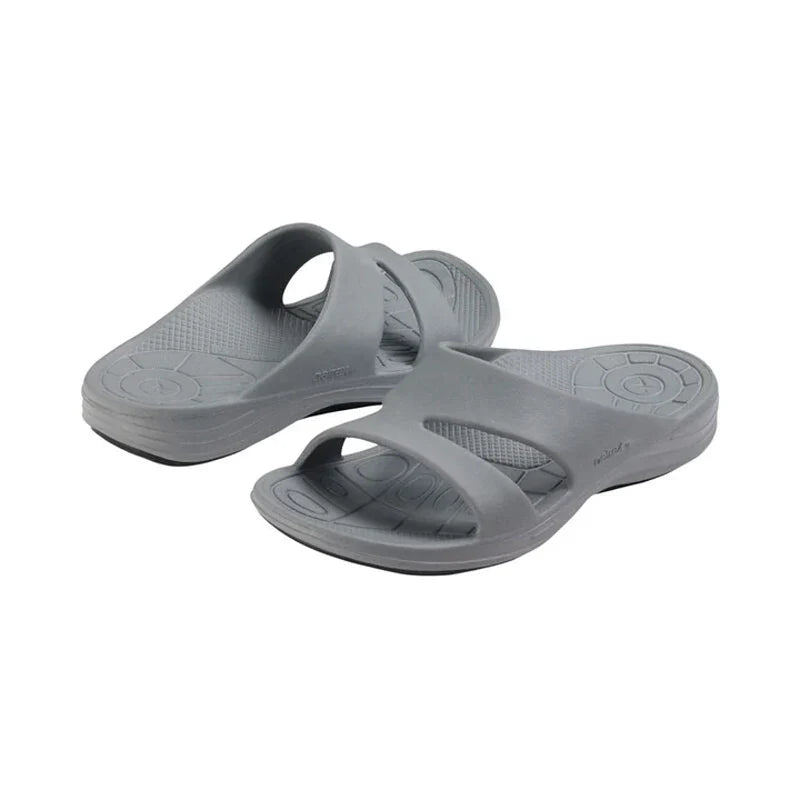 Bali Orthotic Slides Women Grey - Sole Therapy