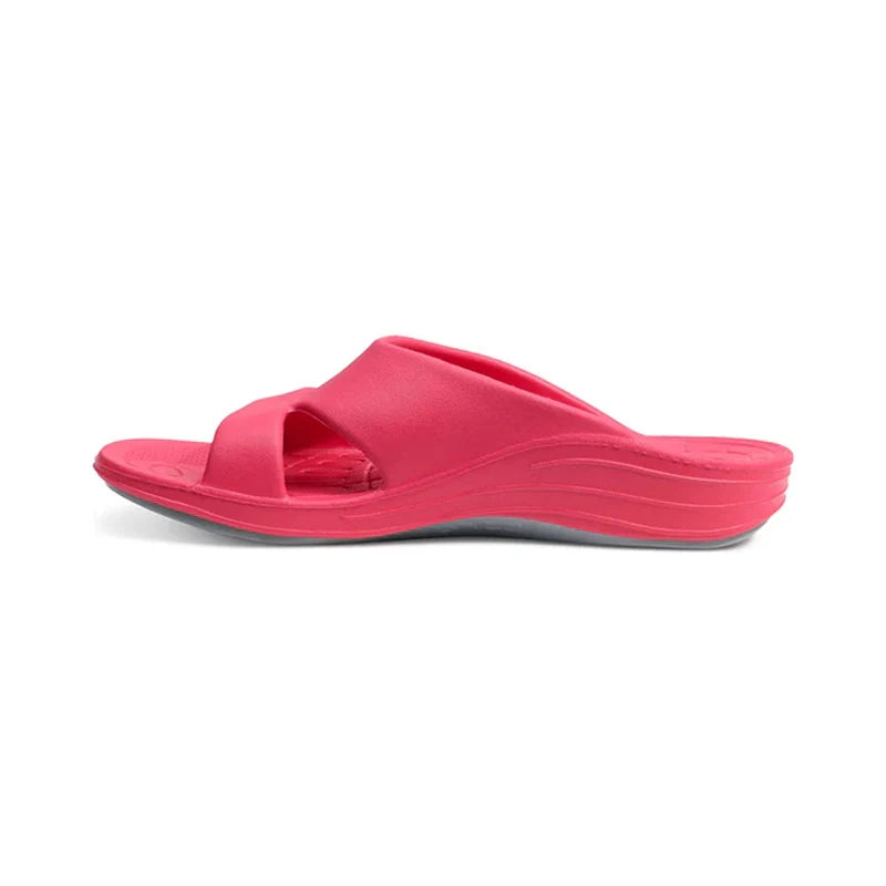 Bali Orthotic Slides Women WaterMelon - Sole Therapy