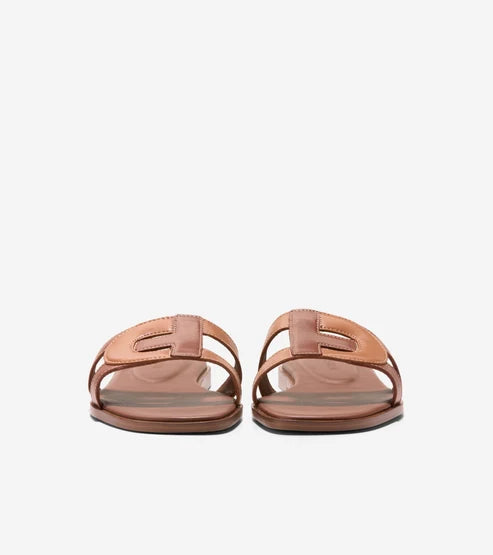 COLE HAAN WOMENS CHRISEE SANDAL BROWN