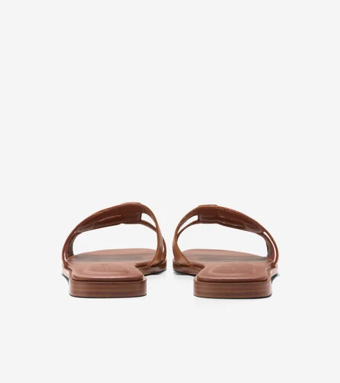 COLE HAAN WOMENS CHRISEE SANDAL BROWN