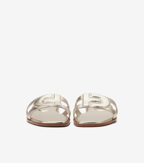 COLE HAAN LADIES CHRISEE SANDAL GOLD
