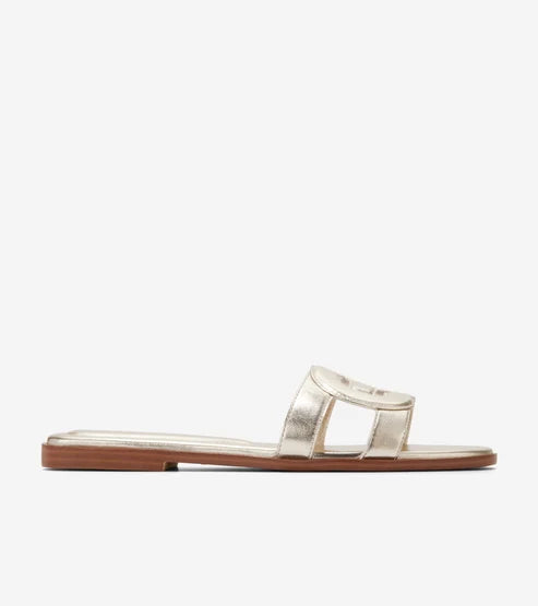 COLE HAAN LADIES CHRISEE SANDAL GOLD