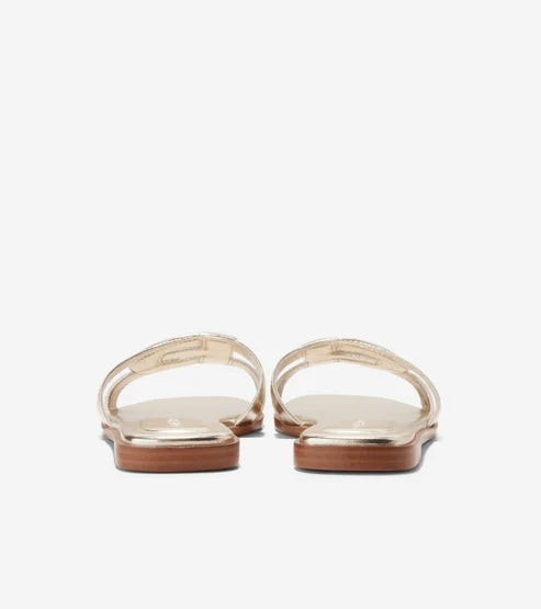 COLE HAAN LADIES CHRISEE SANDAL GOLD