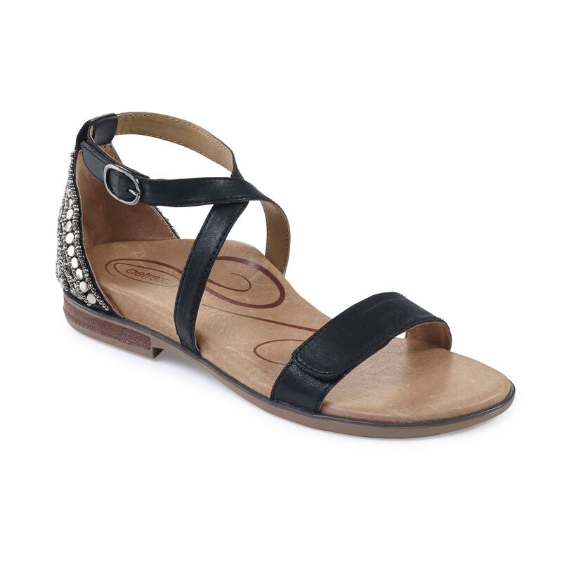 Brenda Adjustable Flat Sandals - Sole Therapy