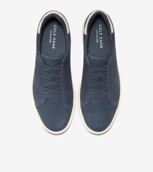 COLE HAAN MENS GRANDPRO LUXE SLIP ON SNK BLUE