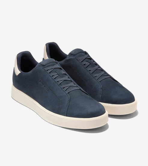 COLE HAAN MENS GRANDPRO LUXE SLIP ON SNK BLUE