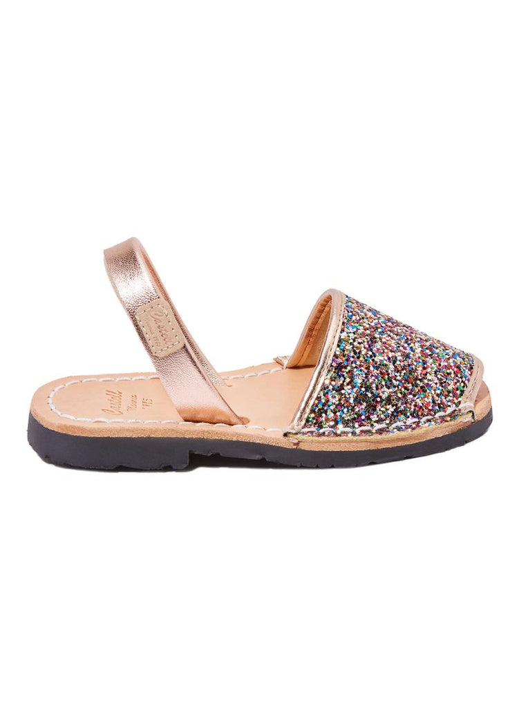 CASTELL IKER GLITTER KIDS SANDAL GLITTER MULTICOLOR - Sole Therapy