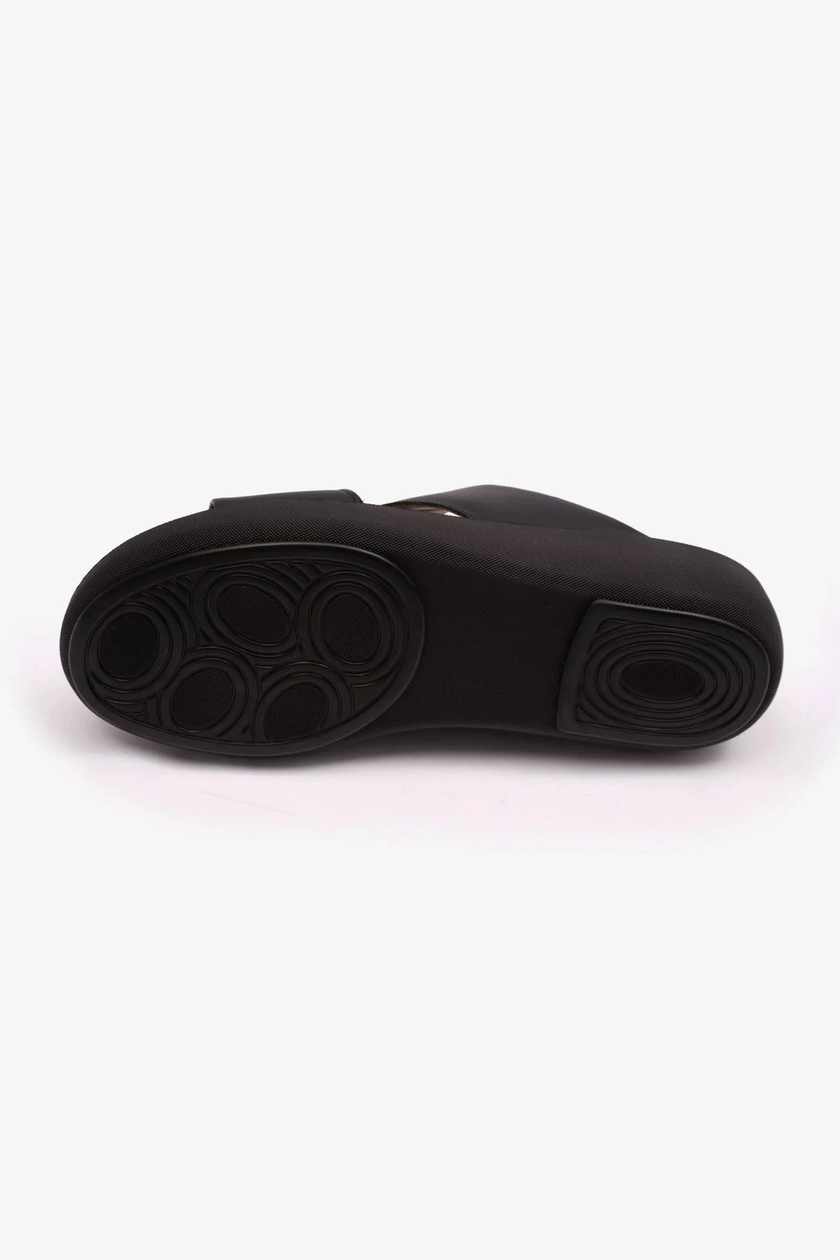 CAVALIER MENS ARABIC SOFT NAPPA SANDALS BLACK - Sole Therapy
