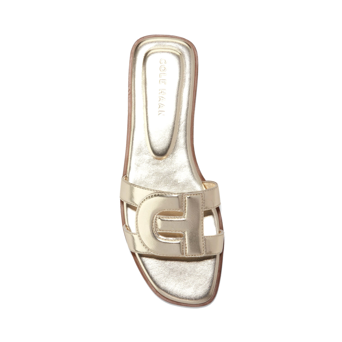 COLE HAAN LADIES CHRISEE SANDAL GOLD - Sole Therapy