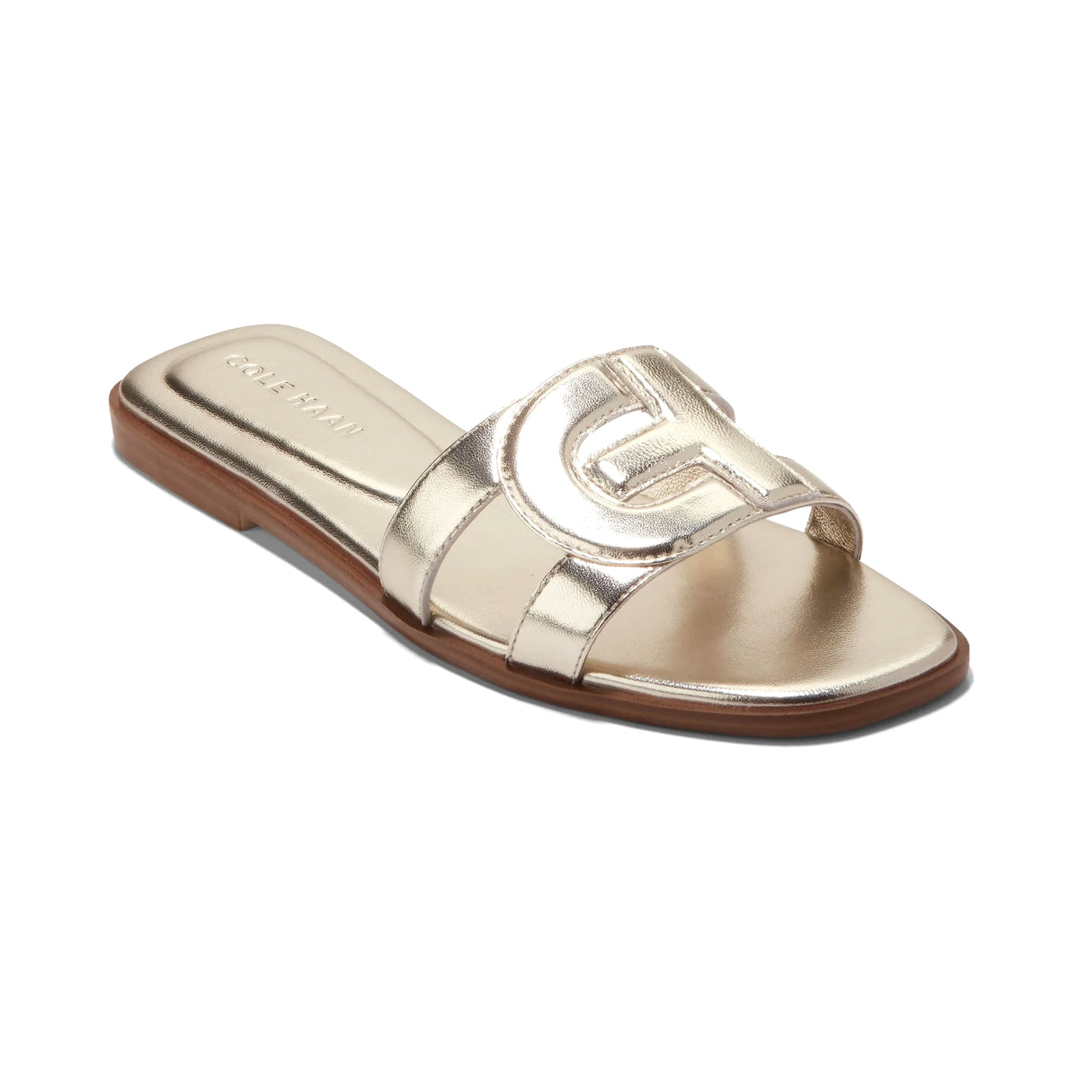 COLE HAAN LADIES CHRISEE SANDAL GOLD - Sole Therapy