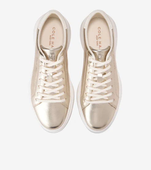 COLE HAAN LADIES GP TENNIS 10YR ANNIVERSARY (DG) GOLD - Sole Therapy