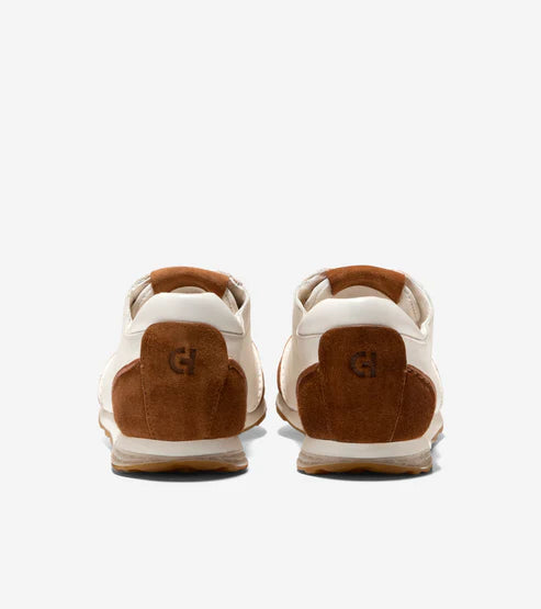 COLE HAAN LADIES GRANDPRØ ENERGYWEAVE LOW PROFILE SNEAKERSPOWDER- SAND DOLLAR- TOBACCO - Sole Therapy