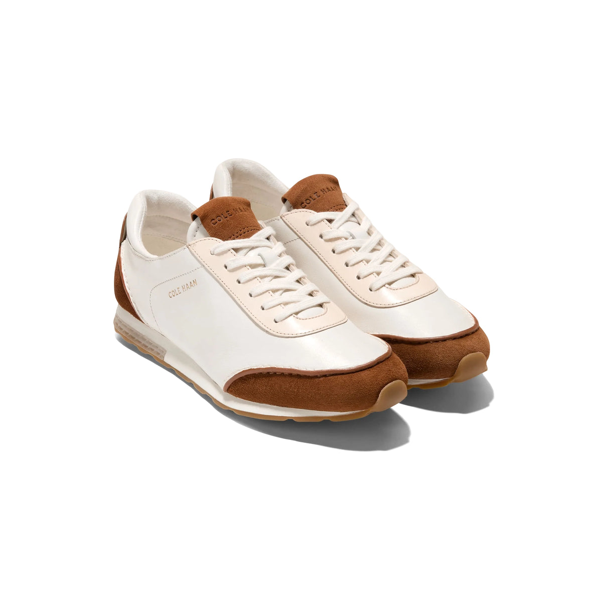 COLE HAAN LADIES GRANDPRØ ENERGYWEAVE LOW PROFILE SNEAKERSPOWDER- SAND DOLLAR- TOBACCO - Sole Therapy