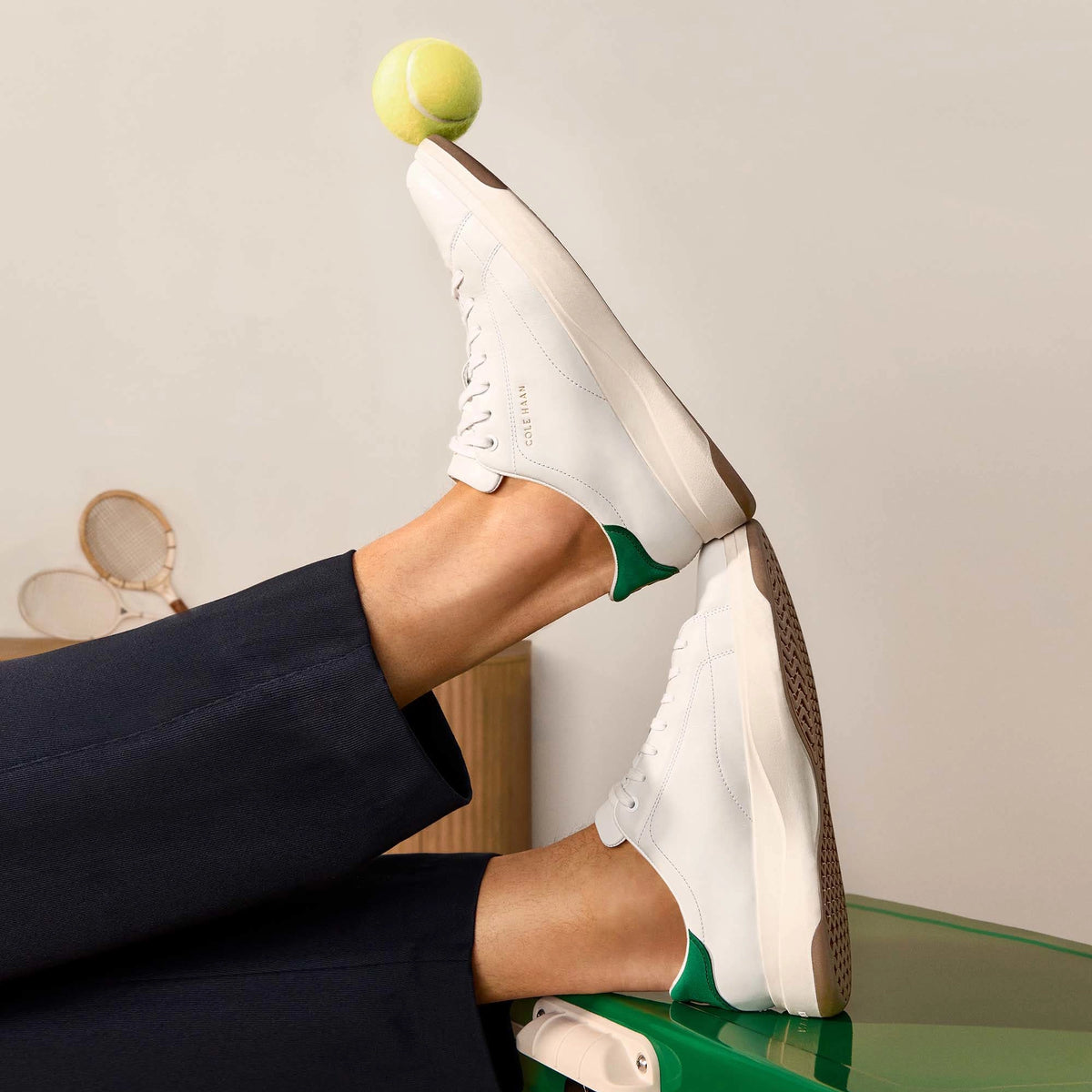 COLE HAAN MENS GRAND PRO TENNIS 2.0 WHITE - Sole Therapy