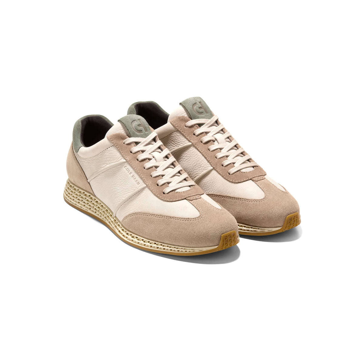 COLE HAAN MENS GRANDPRØ SKYWEAVE™ RUNNING SNEAKERSDARK LATTE-LIGHT WISKEY - Sole Therapy