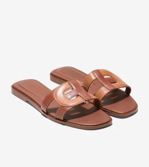 COLE HAAN WOMENS CHRISEE SANDAL BROWN - Sole Therapy