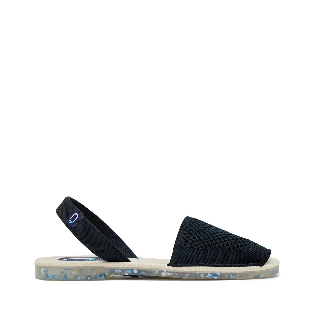 CASTELL CORAL OCEAN SEQUAL WOMENS SANDAL BLACK(Negre)